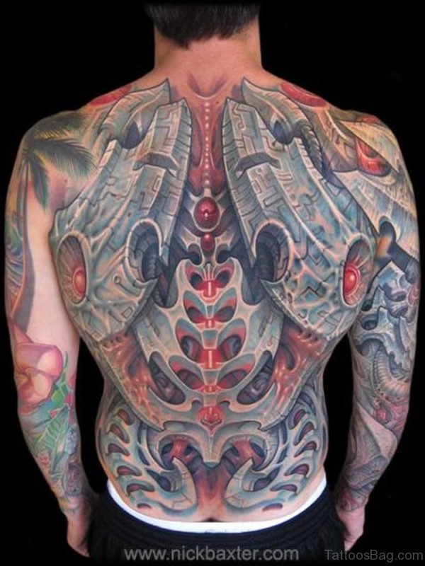 3D Biomechanical Tattoo Design