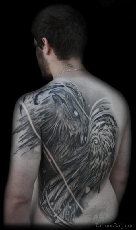 Abstract Phoenix Tattoo
