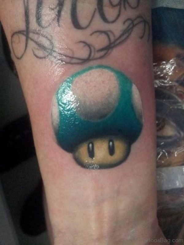 Amazing 1 Up Wrist Tattoo