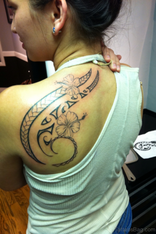 Amazing Black Tattoo On Shoulder