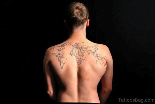 Amazing Map Tattoo