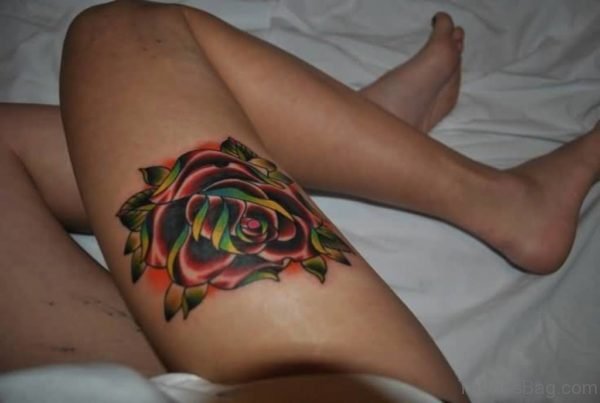 Amazing Rose Tattoo