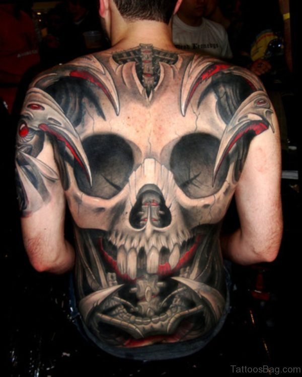 Amazing Skull Tattoo
