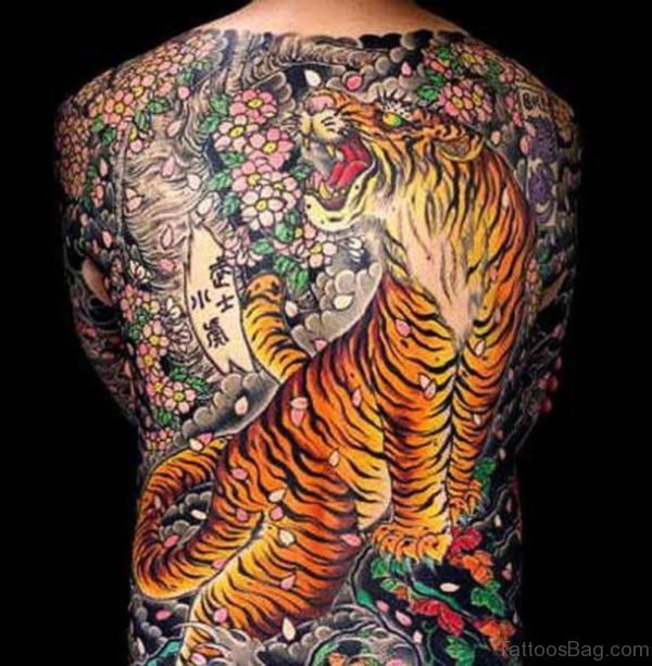 Amazing Tiger Tattoo Design