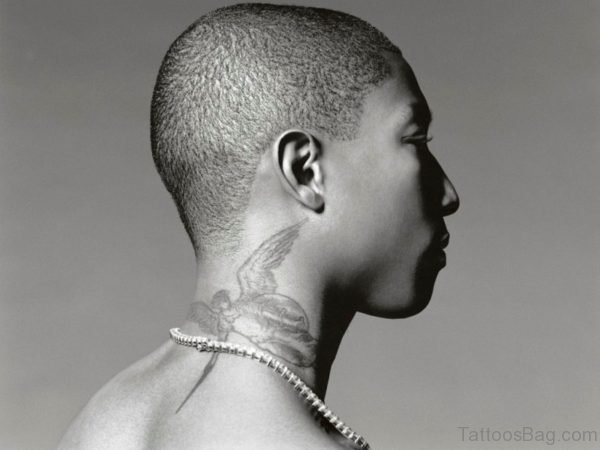 Angel Neck Tattoo