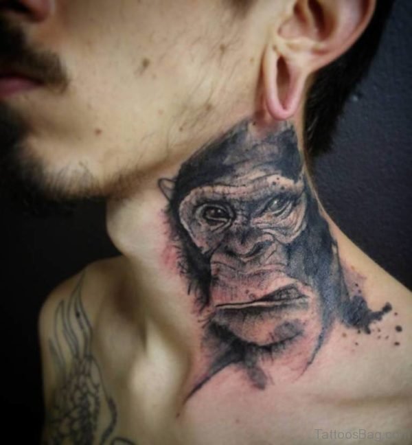 Angry Monkey Tattoo
