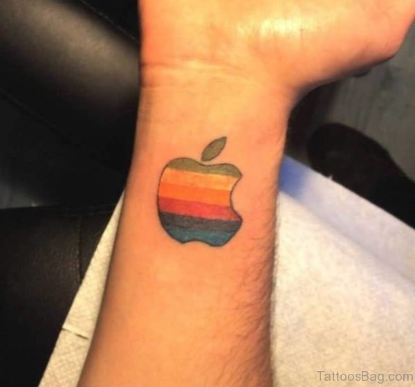 Apple Logo Tattoo