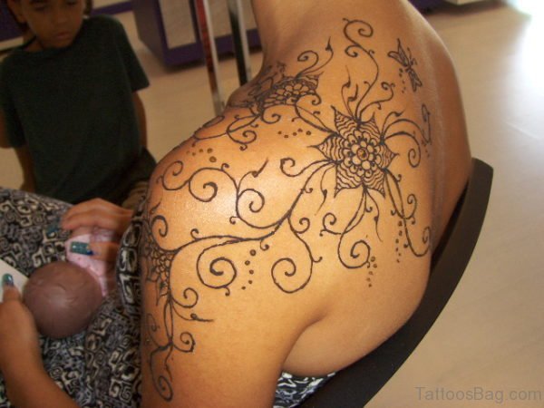 Arabic Henna Tattoo