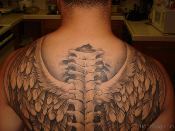 Armor Tattoo On Back