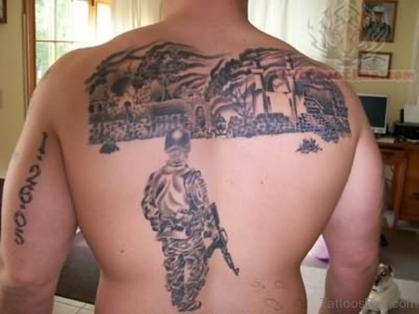 Attractive Back Tattoo