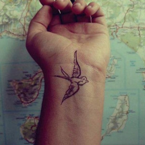 Attractive Birds Tattoo