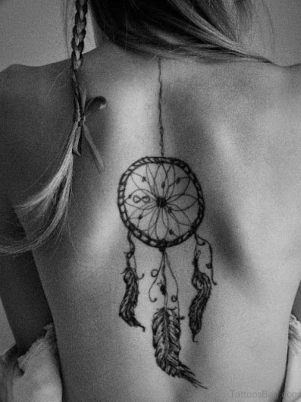 Attractive Dreamcatcher Tattoo