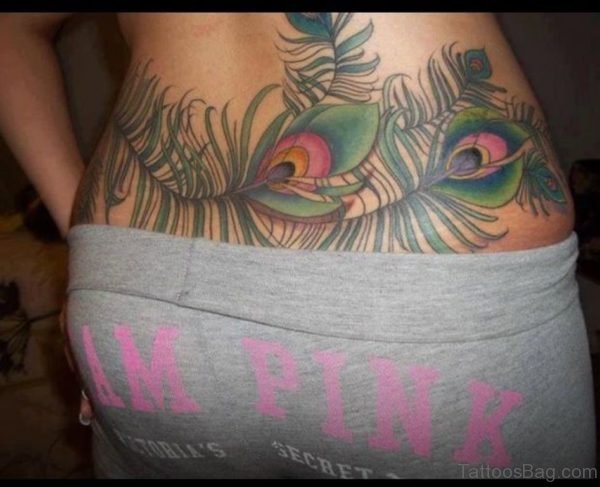 Attractive Feather Tattoo