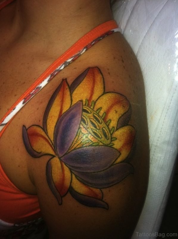 Attractive Flower Tattoo