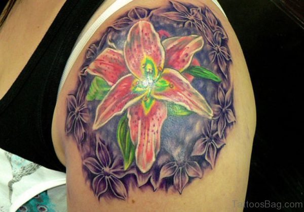 Attractive Flower Tattoo
