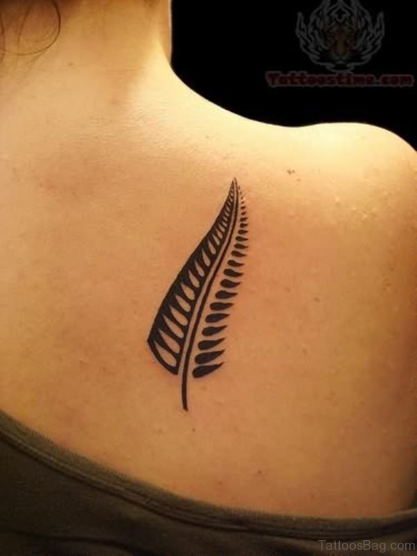 Attractive Leaf Tattoo