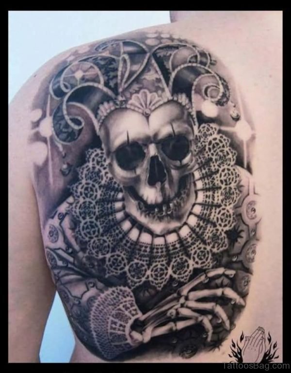 Attractive Skull Tattoo 