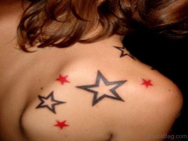 Attractive Stars Tattoo