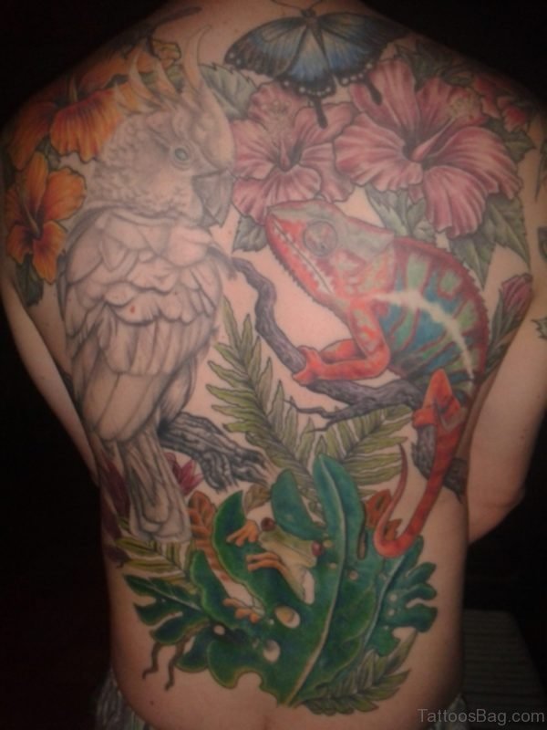Awesome Back Tattoo