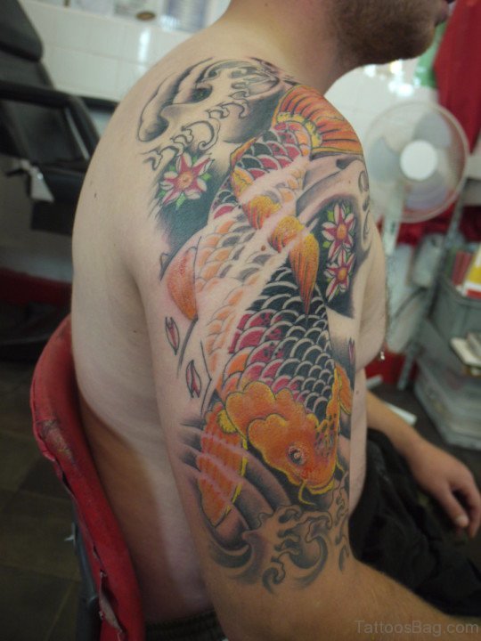 Awesome Fish Tattoo Design