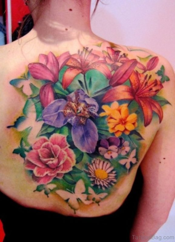 Awesome Flower Tattoo