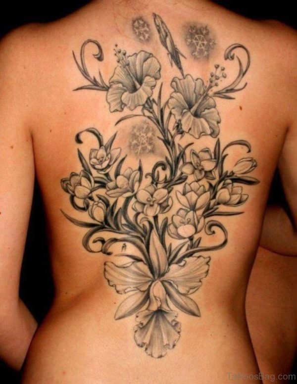 Awesome Flower Tattoo