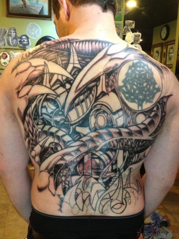 Full Back Tattoo