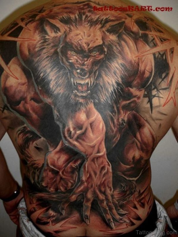 Awesome Horror Tattoo Design