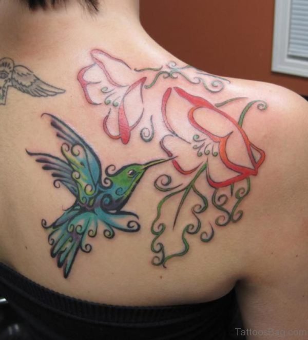 Awesome Hummingbird Tattoo