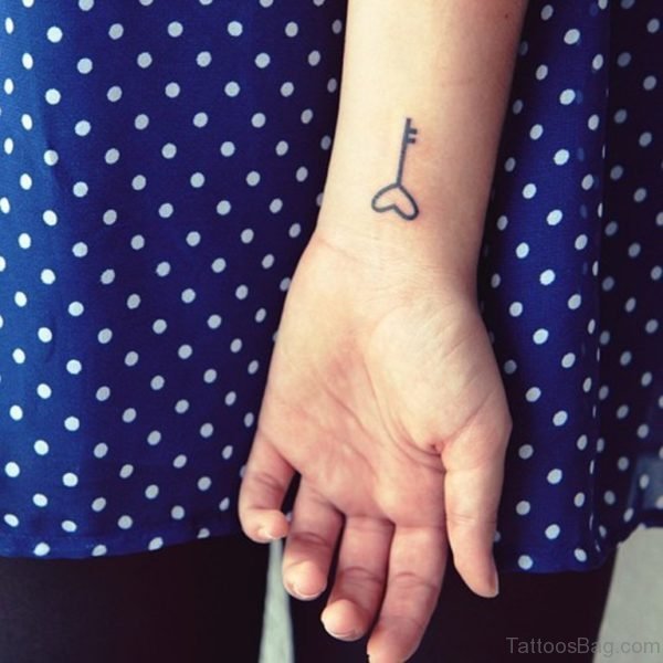 Awesome Key Tattoo