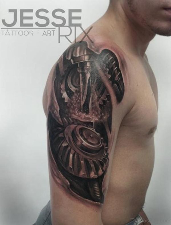 Bio Mechanical Tattoo