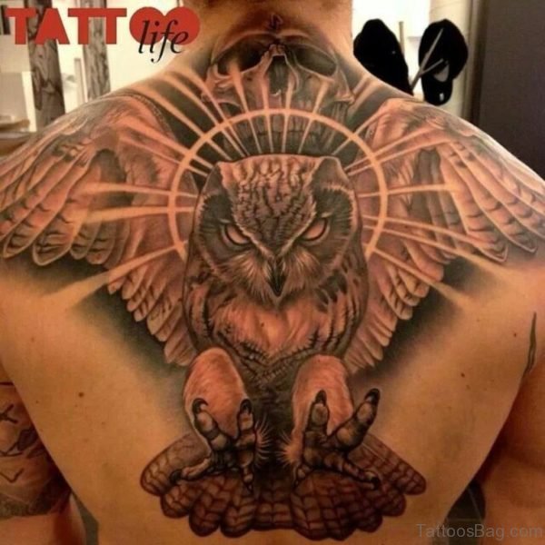 Awesome Owl Tattoo Design
