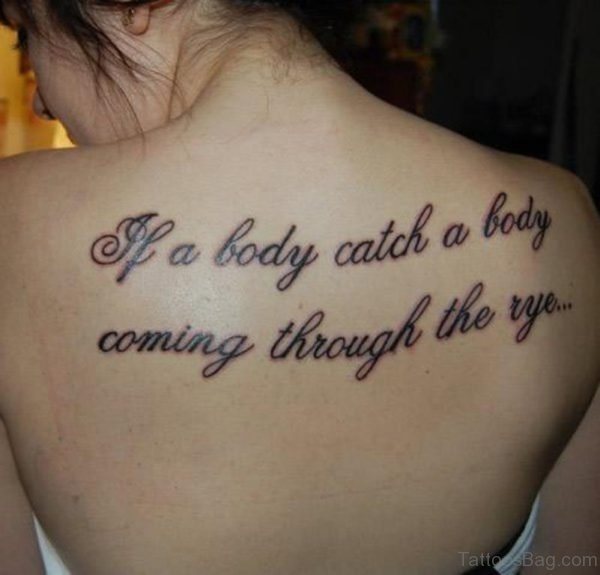 Awesome Quotes Tattoo