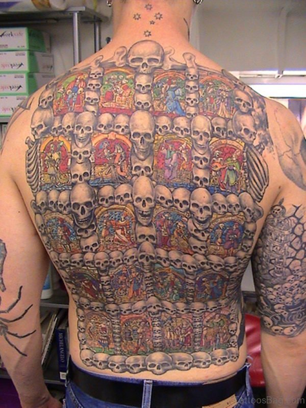 Awesome Skull Tattoo
