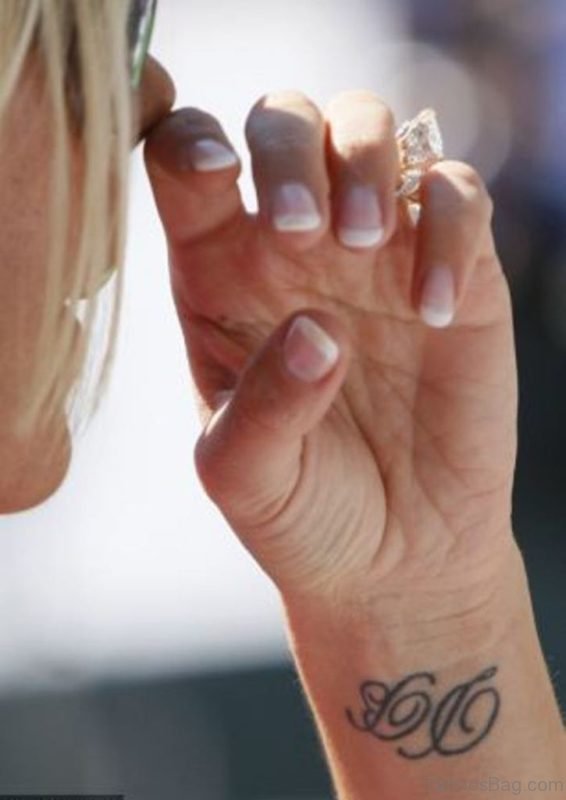 Awesome Word Tattoo On Wrist