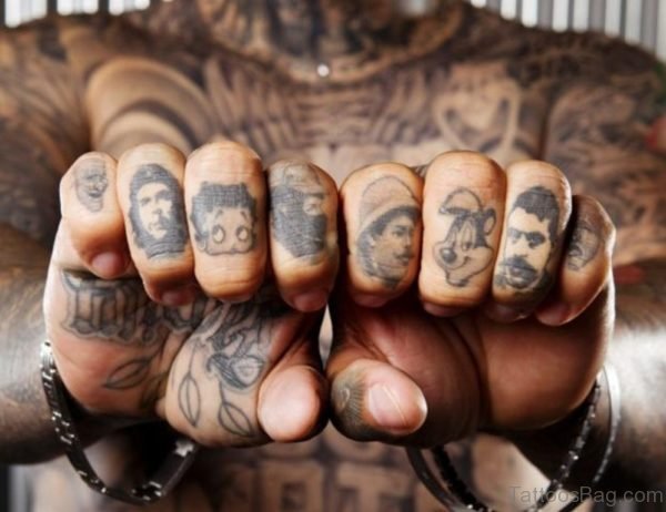 Awful Finger Tattoo