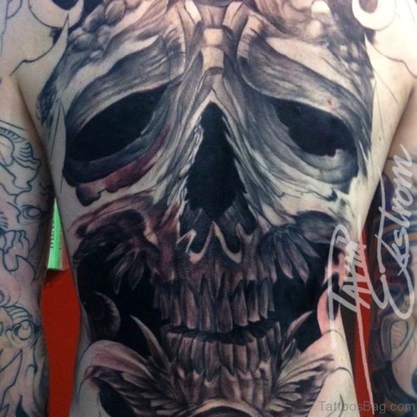 Black Skull Tattoo