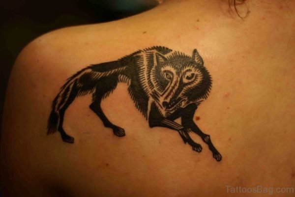 Black Wolf Tattoo