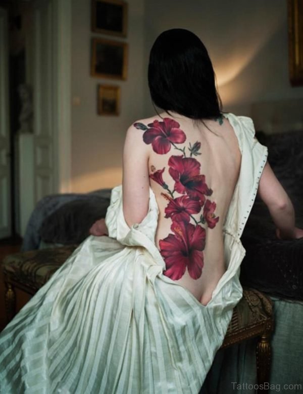 Beautiful Flower Tattoo Design
