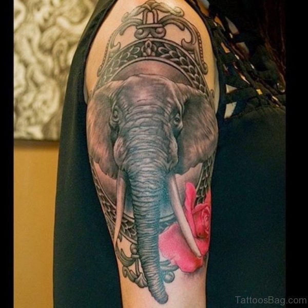 Beautiful Elephant Tattoo