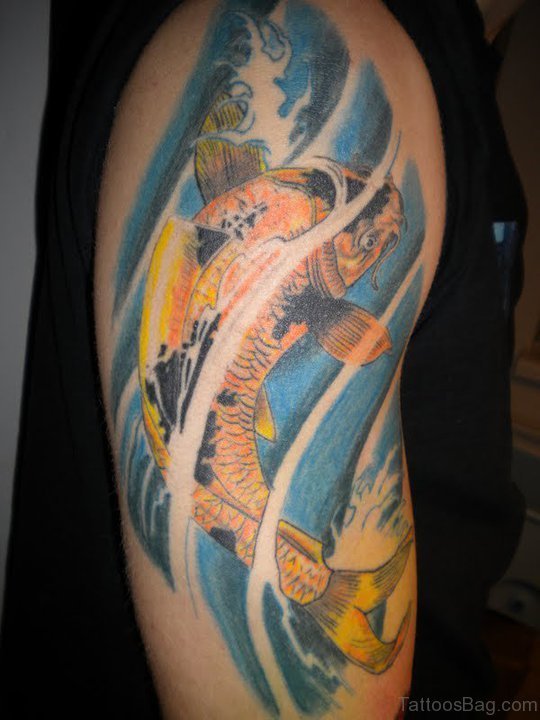 Beautiful Fish Tattoo Design