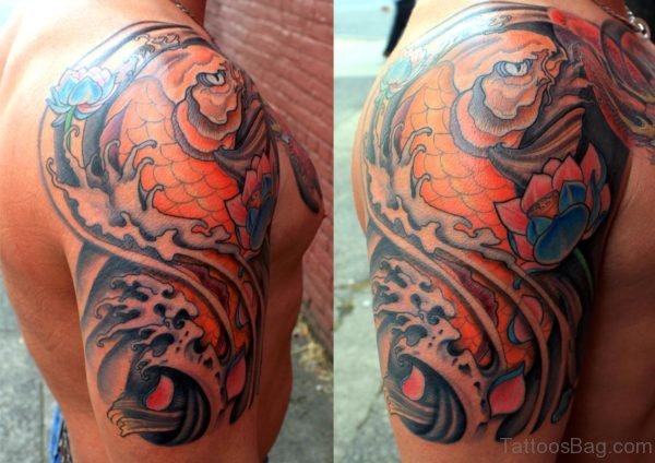 Beautiful Fish Tattoo Design