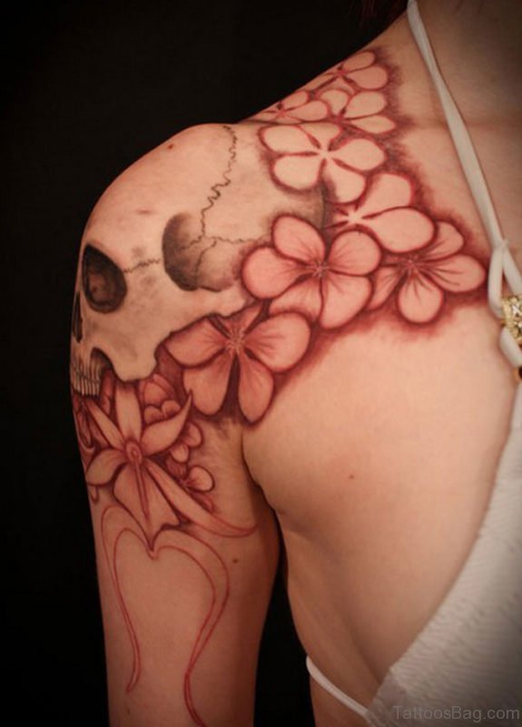 Beautiful Flower Design Tattoo
