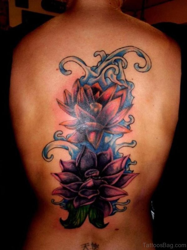 Beautiful Lotus Tattoo