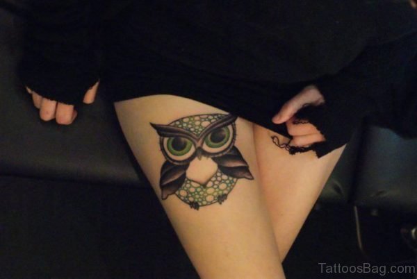 Beautiful Owl Tattoo Design