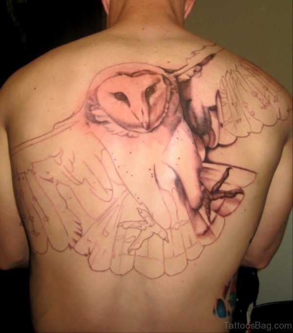 Big Owl Tattoo