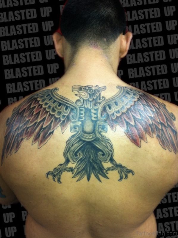 Bird Tattoo On Back