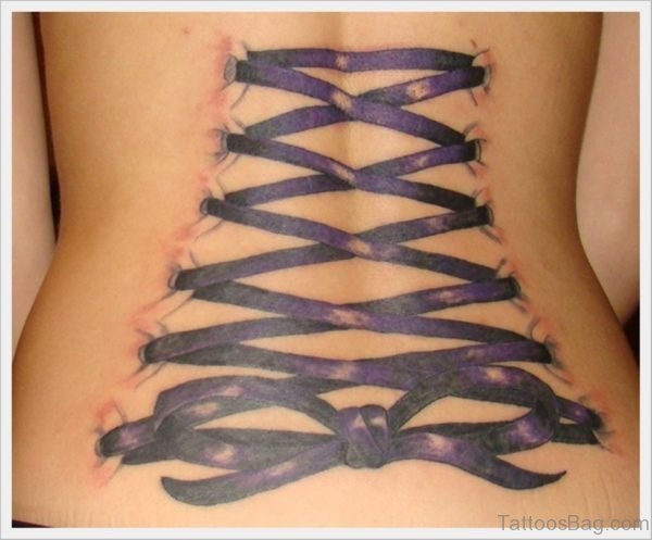 Black Bow Tattoo
