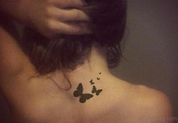 Black Butterfly Tattoo