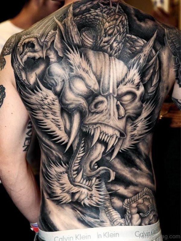 Black Dragon Tattoo